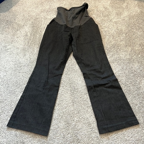 Motherhood Maternity gray size petite small work pants - Picture 1 of 1